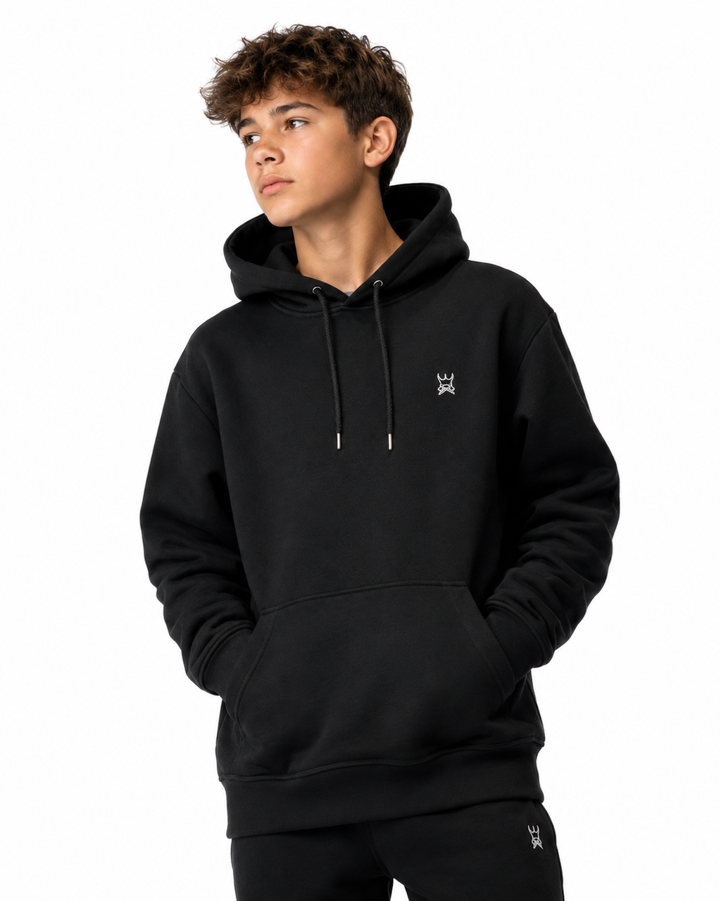 NORdee 320G Premium Black Hoodie