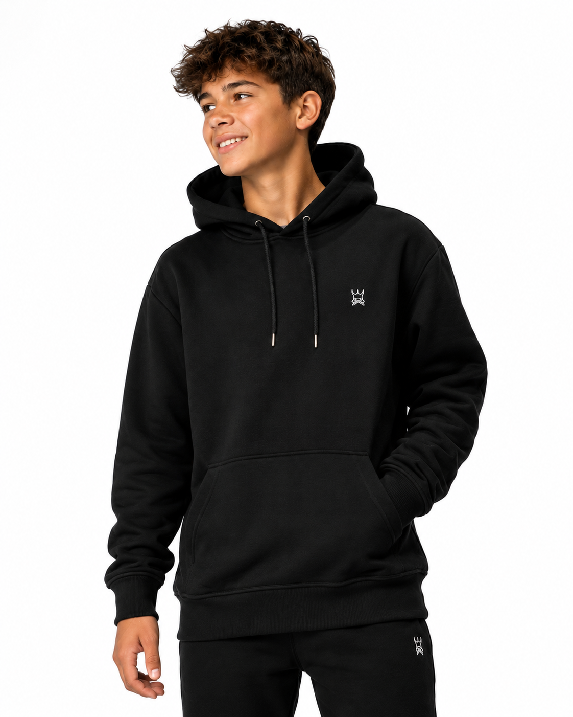 NORdee 320G Premium Black Hoodie