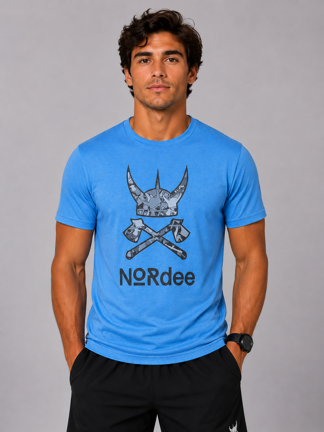 NORdee Rune Arctic Blue tee