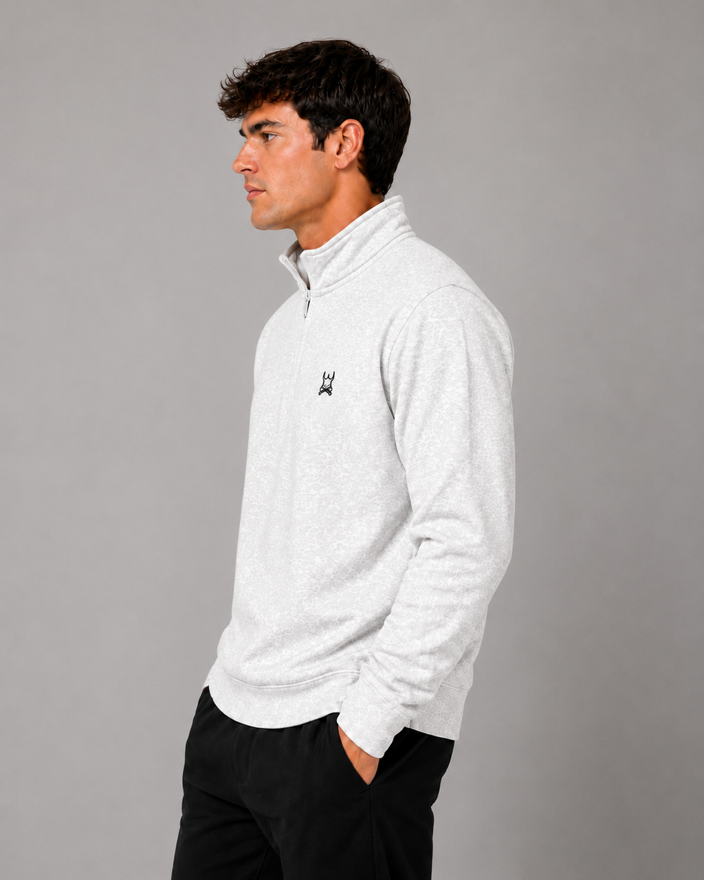 NORdee Melange Performance Quarter Zip