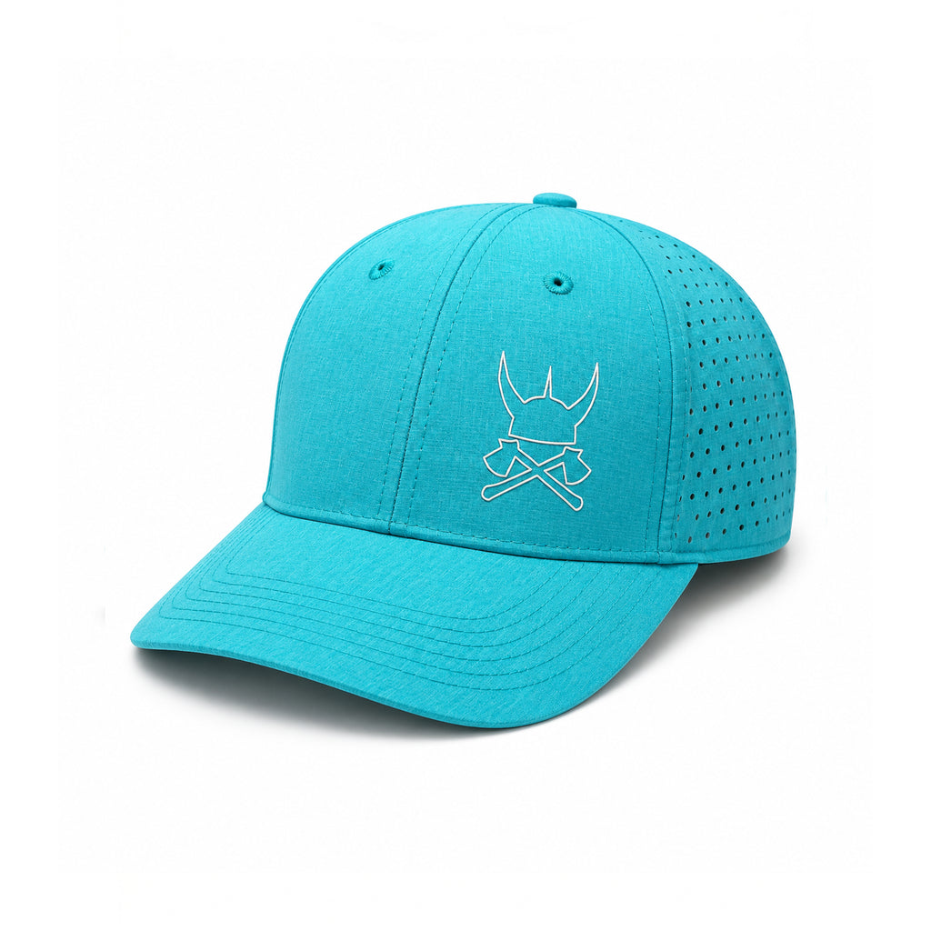 NORdee Performance Cyan Cap
