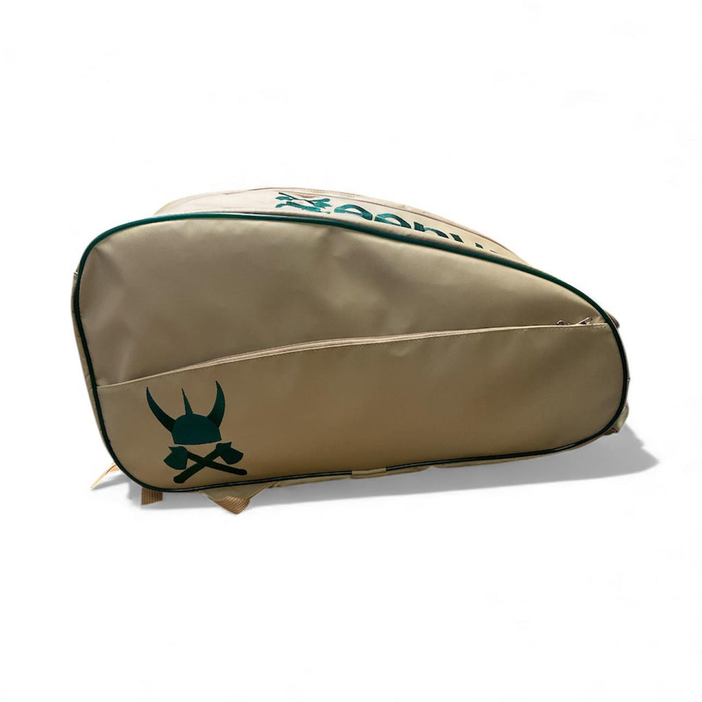 Tarp Padel Backpack - Stone and Green
