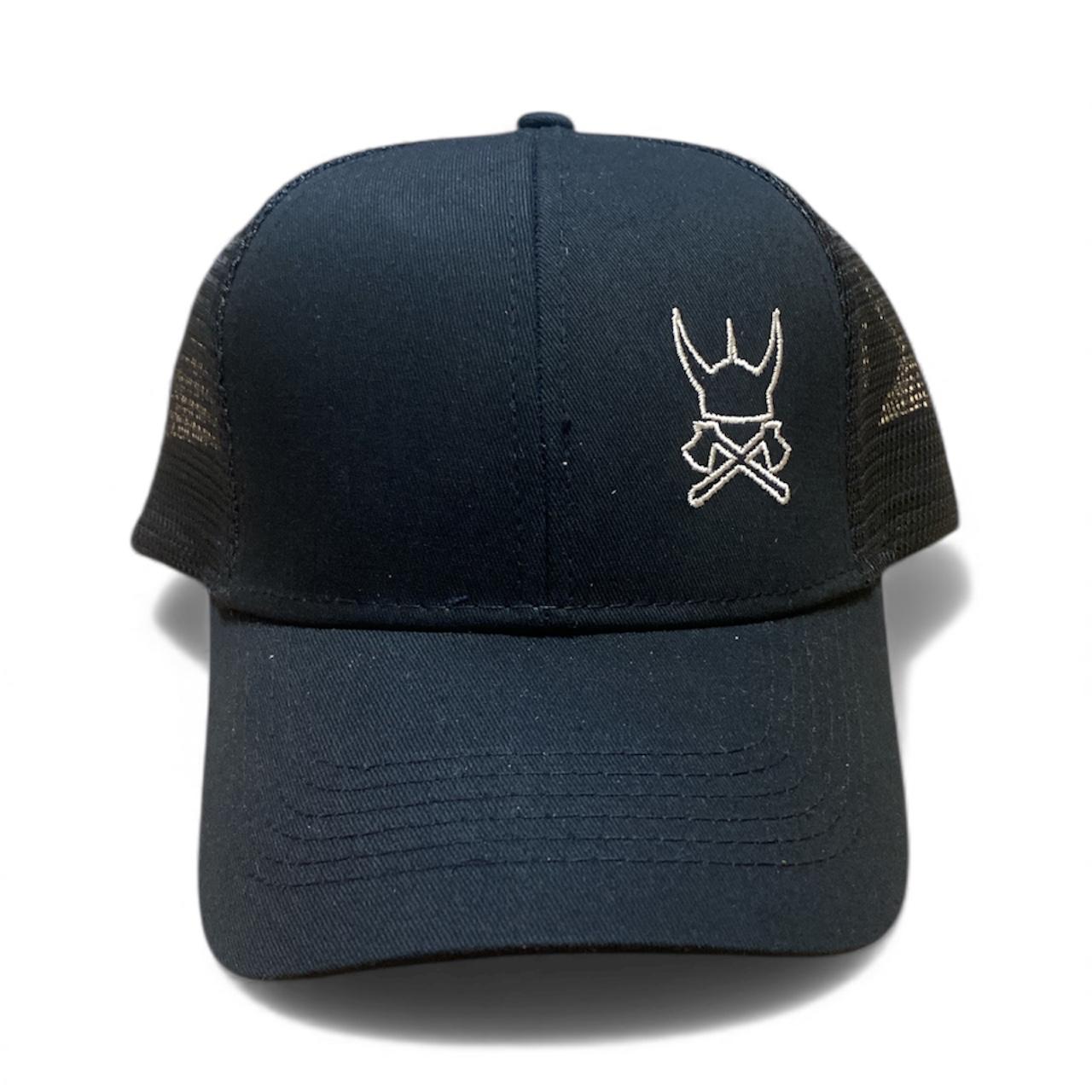 Hanna - Ladies Padel Pony Cap - Black/White