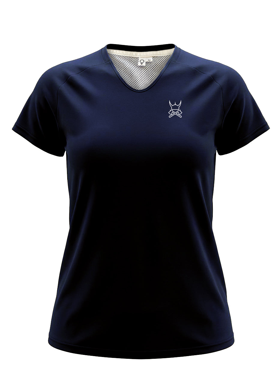 Tivoli Dark blue V-neck tee