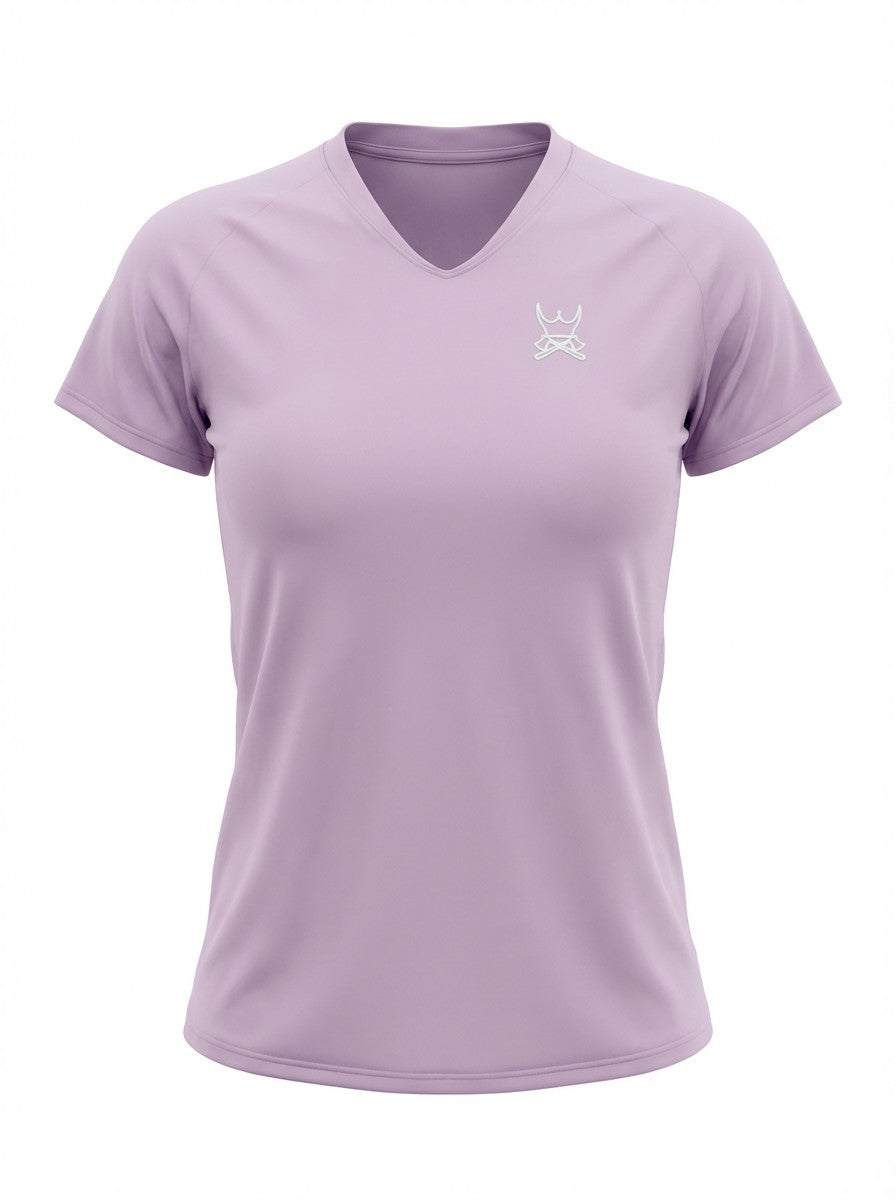 Tivoli Lilac V-neck tee