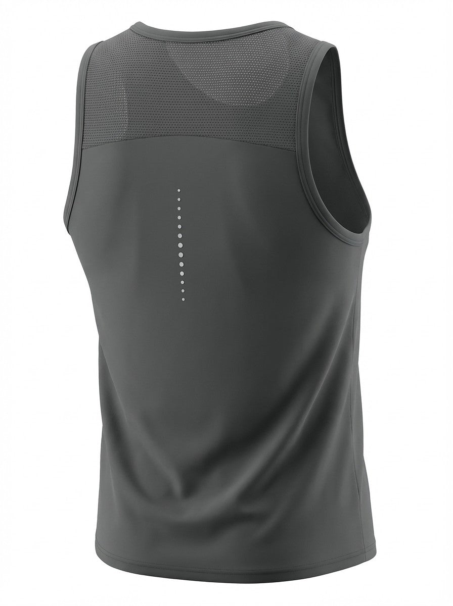 Sienna – Black Vest with Net Insets